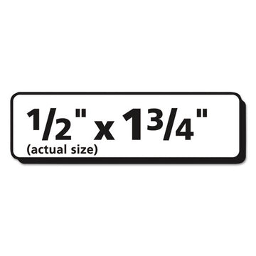 Avery® Matte Clear Easy Peel Mailing Labels W- Sure Feed Technology, Inkjet Printers, 0.5 X 1.75, Clear, 80-sheet, 10 Sheets-pack freeshipping - TVN Wholesale